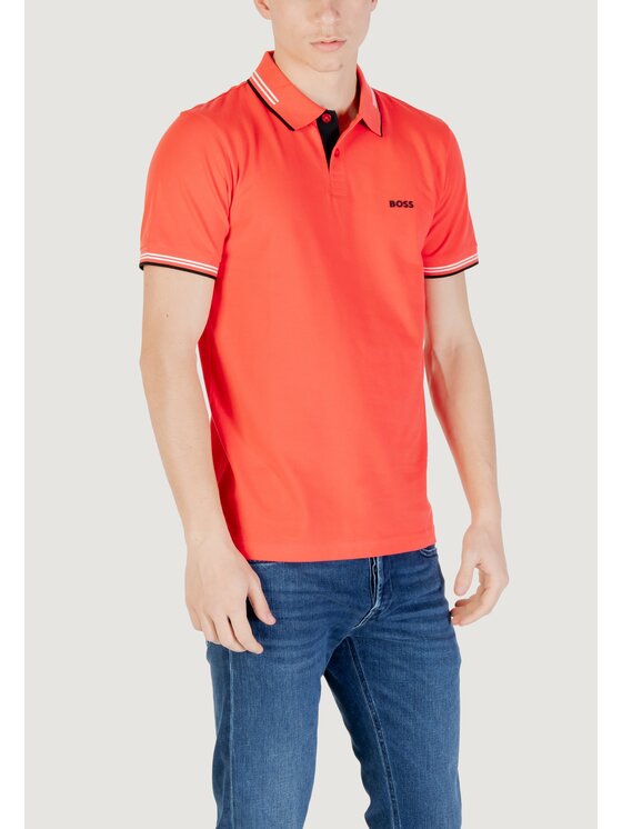 BOSS BOSS Polo Paul 10255848 01 Corallo Casual Fit