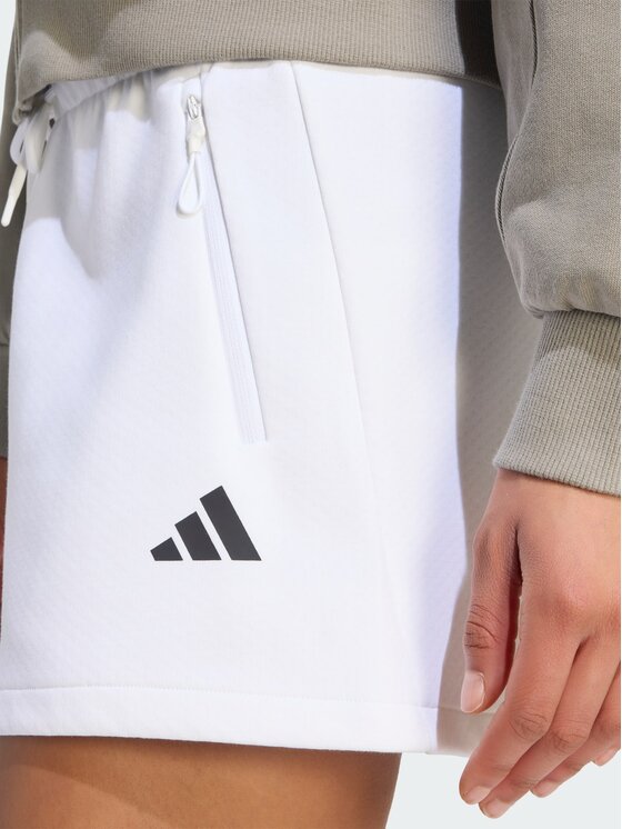 adidas adidas Szorty sportowe 168215 Biały Loose Fit