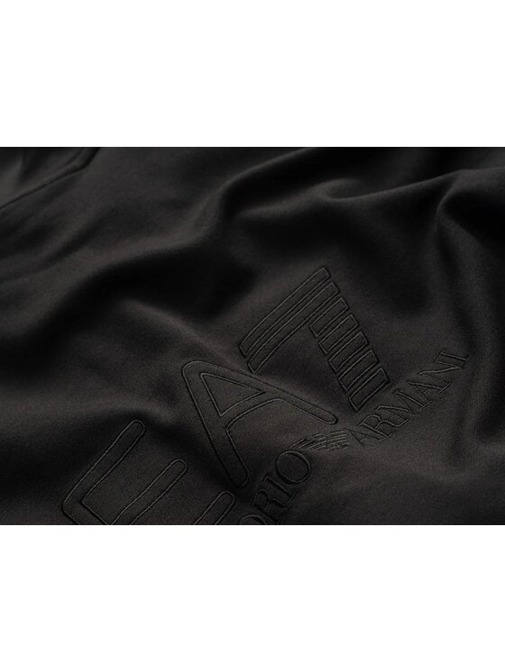 EA7 Emporio Armani EA7 Emporio Armani Mikina 6DPM82 PJZKZ 1200 Čierna Regular Fit
