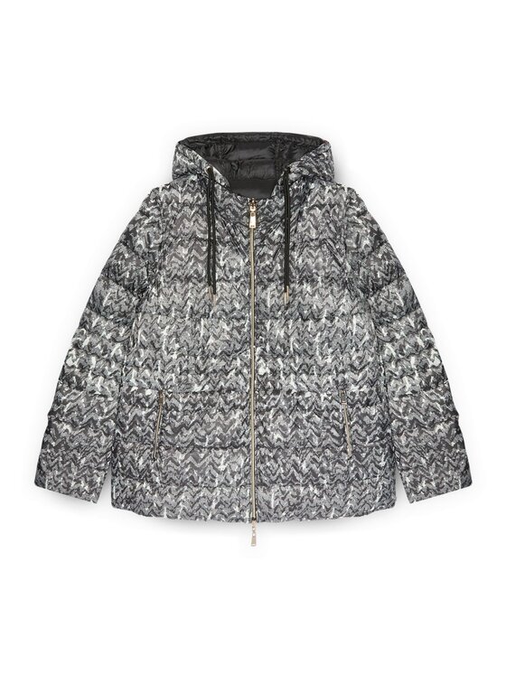 Fiorella Rubino Fiorella Rubino Giubbotto piumino F099T001415N0Z3 Grigio A-Line Fit