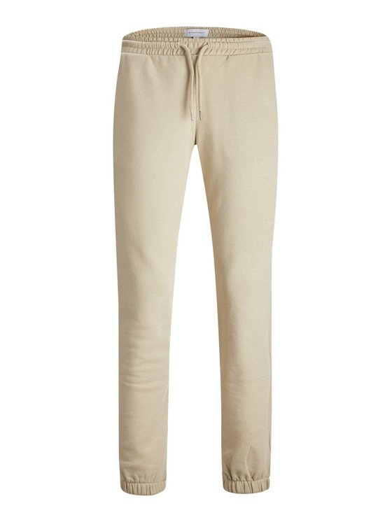 TeeShoppen TeeShoppen Joggery Podstawowe spodnie dresowe Beżowy Regular Fit