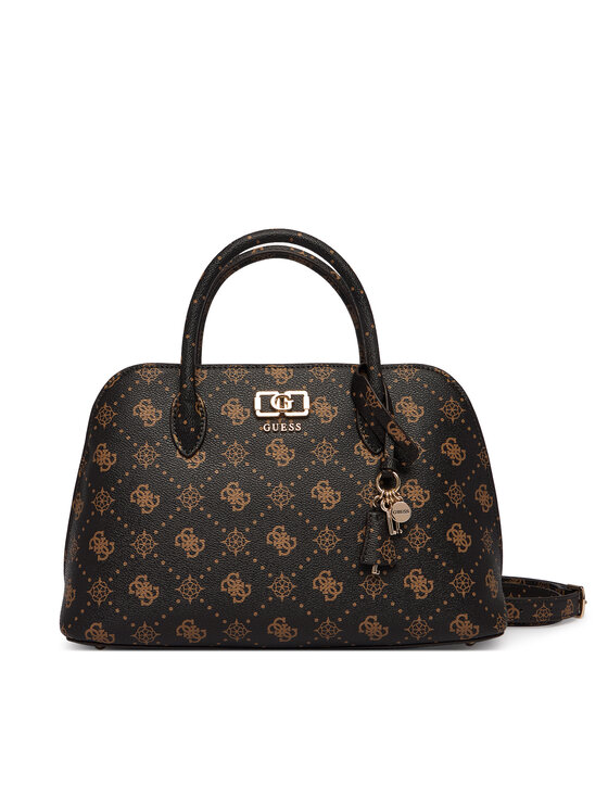 Guess Guess Ročna torba Emelie Logo HWGP99 28060 Rjava