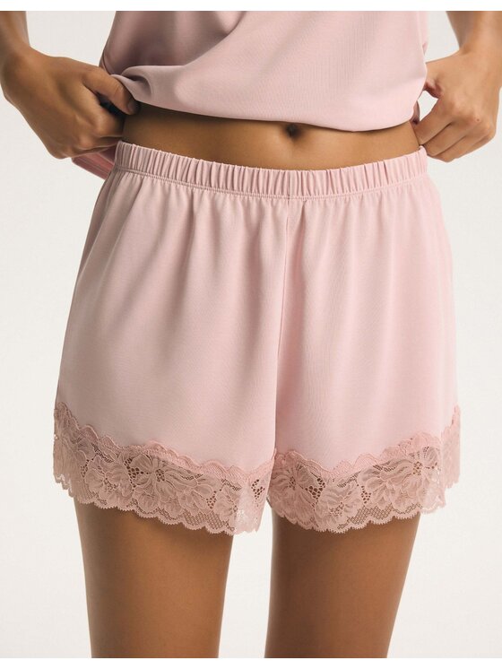 Esotiq Esotiq Piżama 44930 Różowy Regular Fit