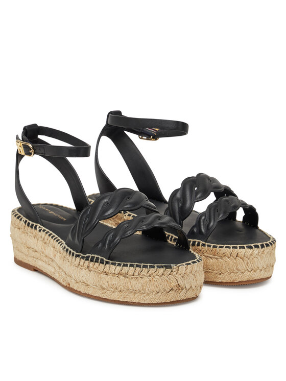 Tommy Hilfiger Tommy Hilfiger Espadryle FW0FW08496 Czarny