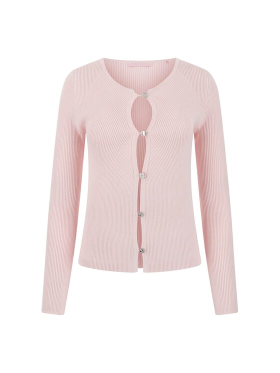 Guess Guess Svetr 180797 Růžová Classic Fit