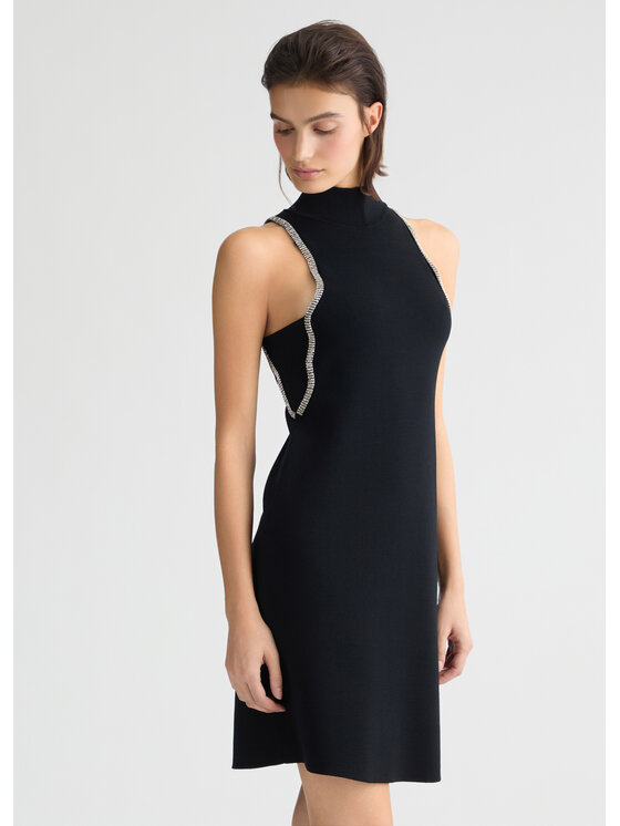 Liu Jo Liu Jo Vestito da giorno WA5040 Nero Regular Fit