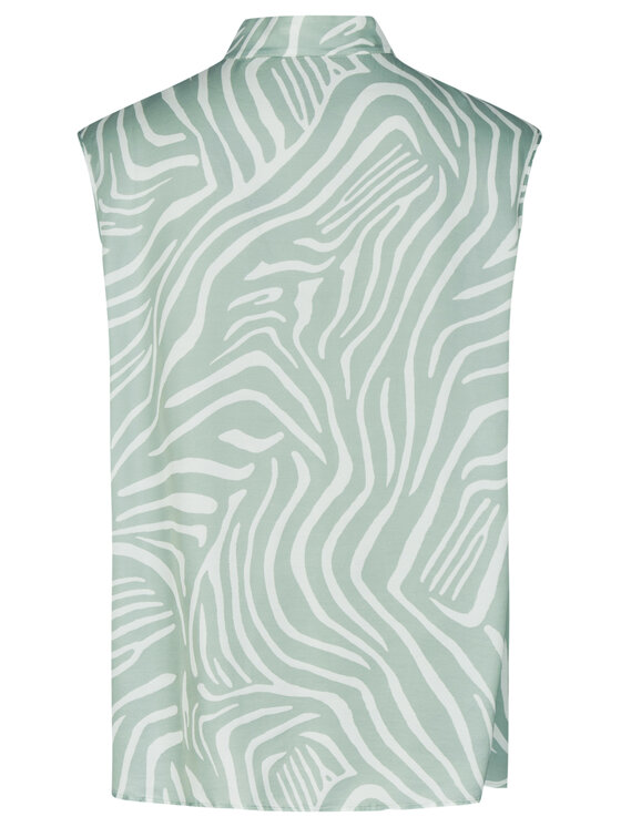 Marc Aurel Marc Aurel Bluzka 6082 1000 24622 Zielony Regular Fit