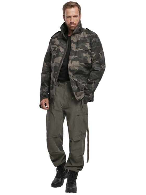 Brandit Brandit Spodnie cargo 1001.1 Zielony Loose Fit