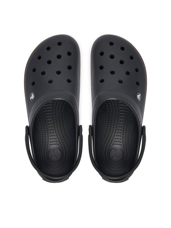 Crocs Crocs Pantoletten Crocband Gum Clog 212756 Schwarz