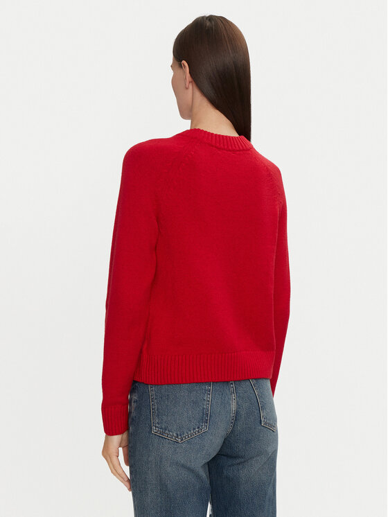 Gap Gap Pulover 483675-05 Roșu Regular Fit