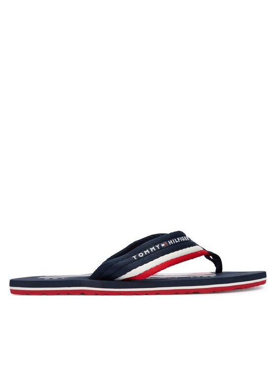 Tommy Hilfiger Tommy Hilfiger Japanke Patch Hilfiger Beach Sandal FM0FM05903 Tamnoplava