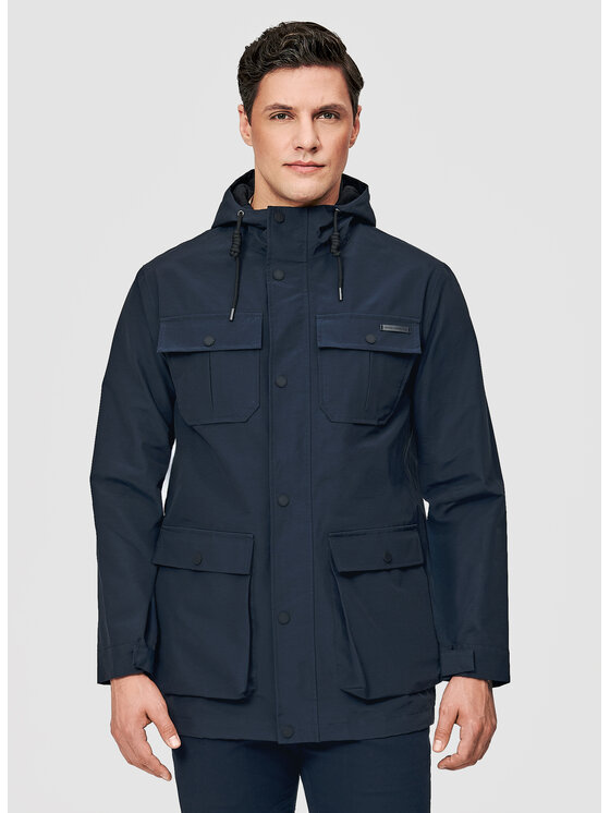 Pako Lorente Pako Lorente Kurtka przejściowa P26SF-5X-001 Granatowy Classic Fit