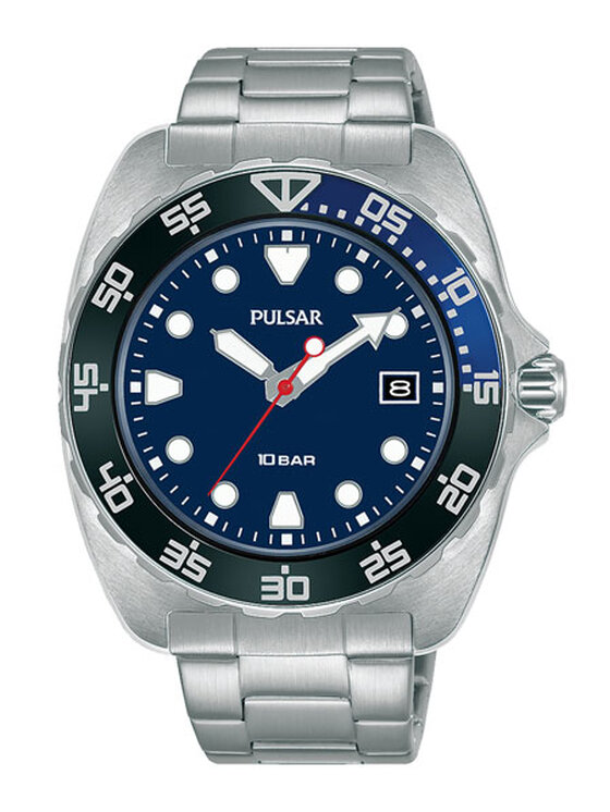 Pulsar Pulsar Zegarek Pulsar Sports PS9673X1 Niebieski