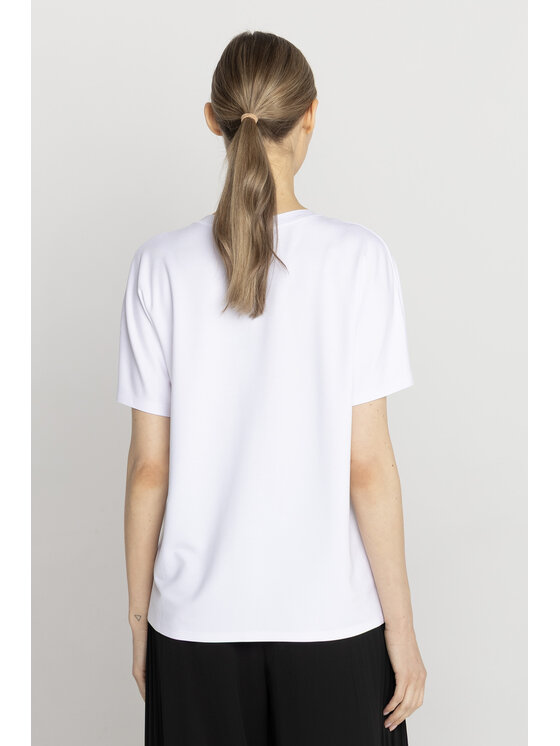 Deni Cler Milano Deni Cler Milano T-Shirt T-DC-T208-F2-10-10-1 Biały Regular Fit