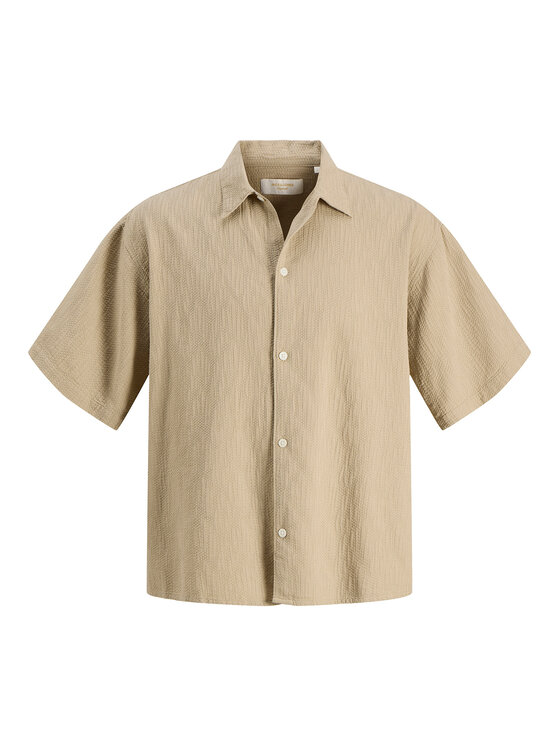Jack & Jones Jack & Jones Košeľa Montauk 12293555 Béžová Regular Fit