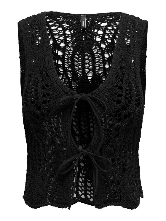 ONLY ONLY Top Lizzy 15343882 Čierna Regular Fit
