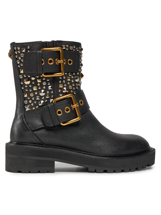 Kurt Geiger Členková obuv 225-Hackney Biker Boot 546505109 Čierna