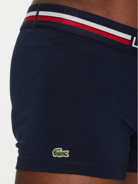Lacoste Lacoste Set od 3 para bokserica 5H2390 Plava