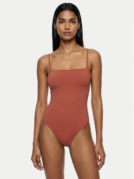 Calvin Klein Swimwear Calvin Klein Swimwear Бански костюм LV00Q62709 Розов