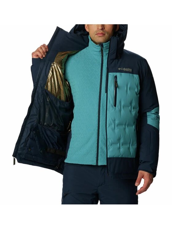 Columbia Columbia Kurtka narciarska 205661 Niebieski Regular Fit
