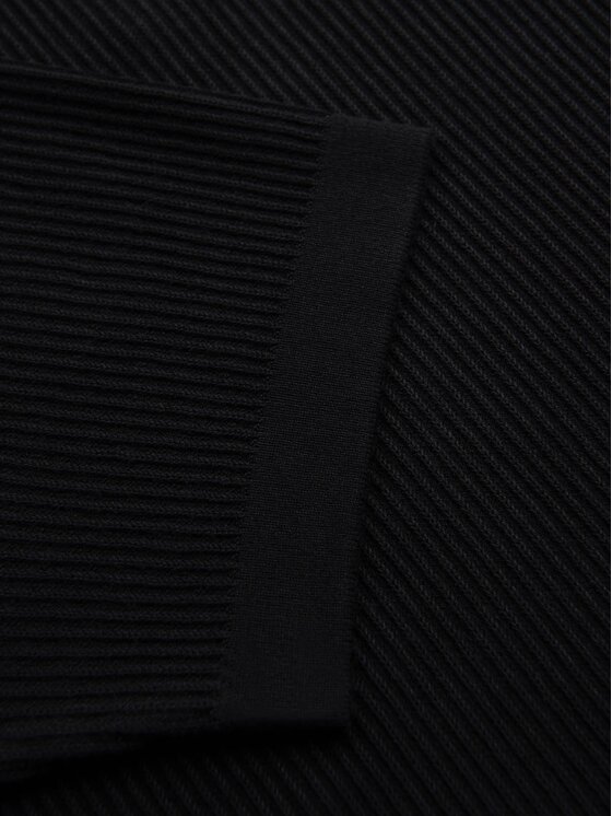 Ombre Ombre Polo OM-POSS-0160 Czarny Regular Fit