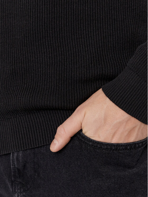 Calvin Klein Jeans Calvin Klein Jeans Sweter J30J324598 Czarny Regular Fit