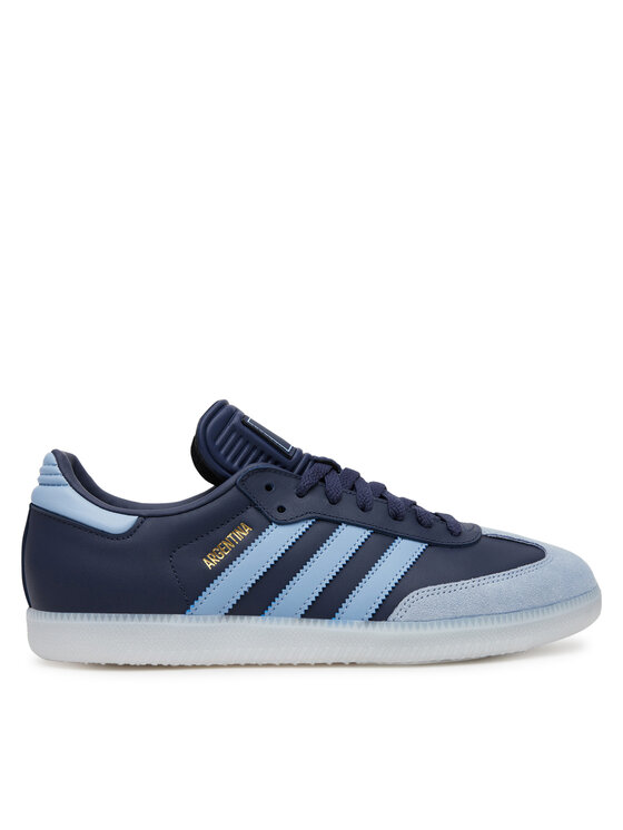adidas adidas Fußballschuhe Samba Argentina Indoor Boots JR6352 Dunkelblau
