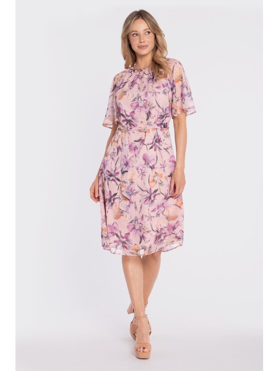Stylove Stylove Abito da cocktail S435 Rosa A-Line Fit