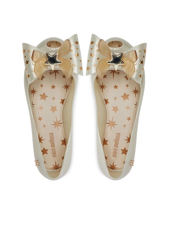 Melissa Melissa Baleriny Mini Melissa Ultragirl Star Ii Inf 35724 Beżowy