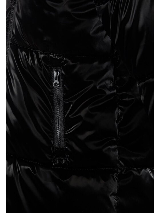 minoti minoti Kurtka zimowa 32COAT195 Czarny Longline Fit
