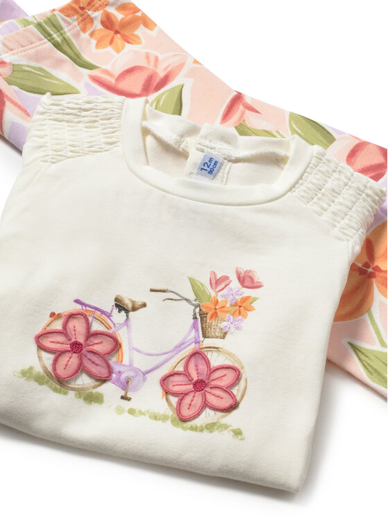 Mayoral Mayoral Set T-Shirt und Leggings 1747 Bunt Regular Fit