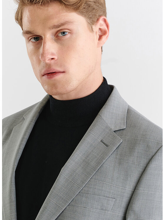 Pako Lorente Pako Lorente Marynarka P23SF-3G-011 Szary Slim Fit