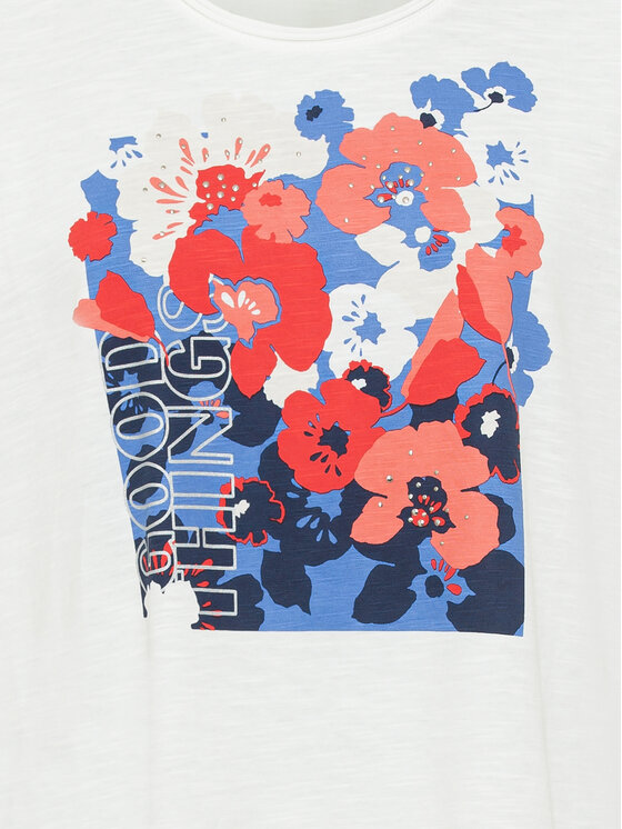 Olsen Olsen Блуза 11104768 Бял Regular Fit