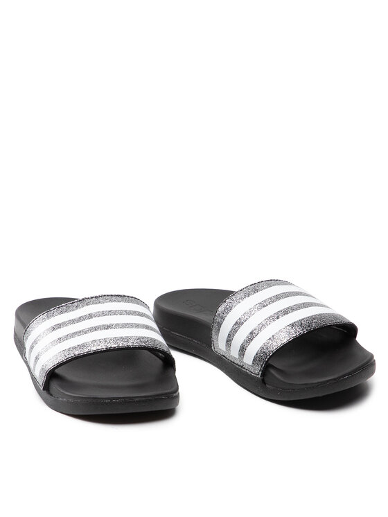 adidas adidas Klapki adilette Comfort K FY8836 Srebrny