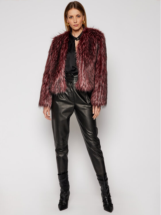 Pelliccia Khawla Bordeaux Slim Fit