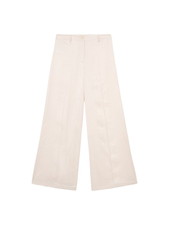 Oltre Oltre Pantaloni di tessuto P068R008827N002 Rosa Baggy Fit
