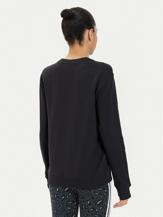 adidas adidas Bluza Essentials Linear IC6878 Czarny Regular Fit