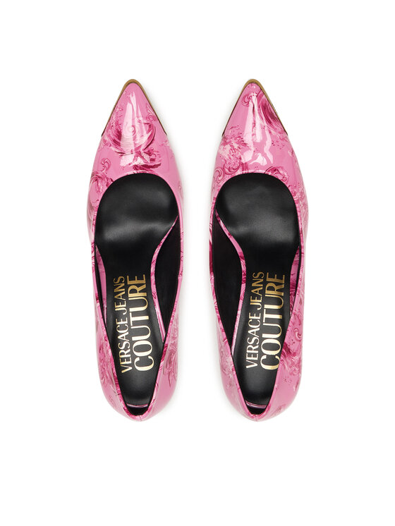 Versace Jeans Couture Versace Jeans Couture Pantofi cu toc subțire 80VA3S50 ZS366 499 Roz
