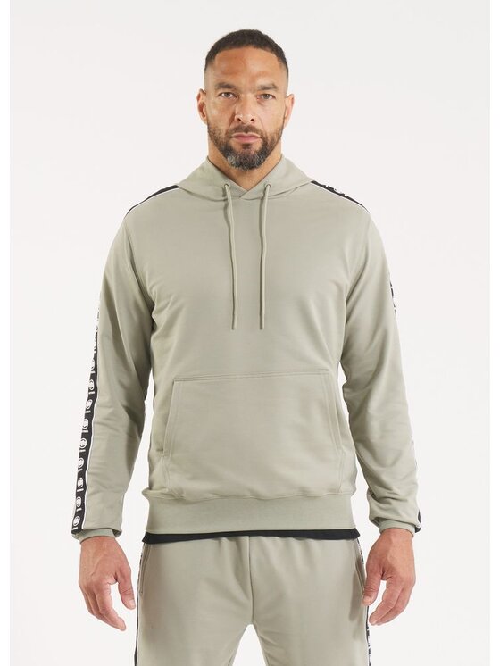 PITBULL PITBULL Bluza TAPE NUGGET Szary Regular Fit