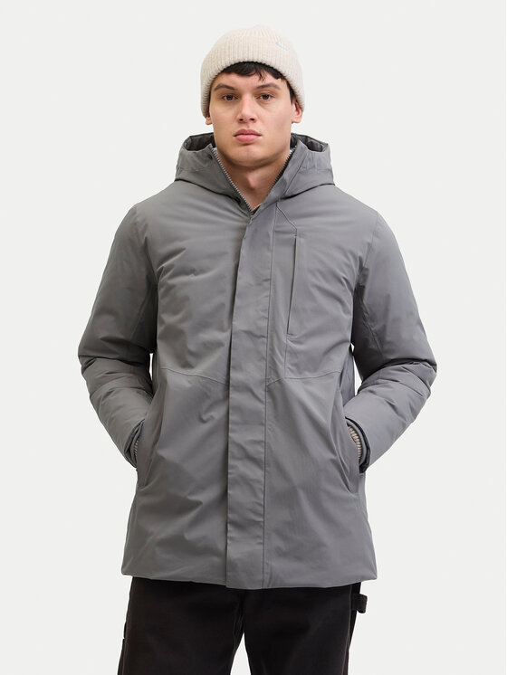 Jack & Jones Geacă de iarnă Keen 12278782 Gri Regular Fit