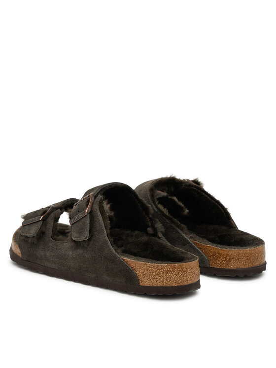 Birkenstock Birkenstock Nazouváky Arizona Shearling 1020566 Hnědá