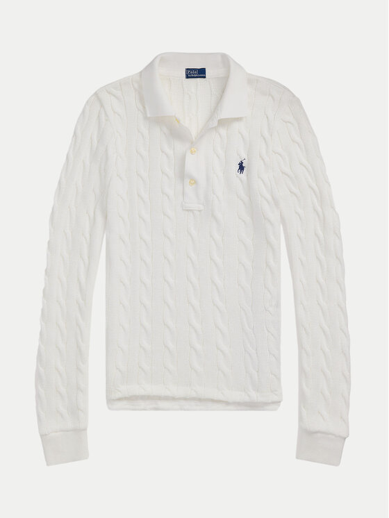 Polo Ralph Lauren Polo Ralph Lauren Sweter 211959100 Biały Regular Fit