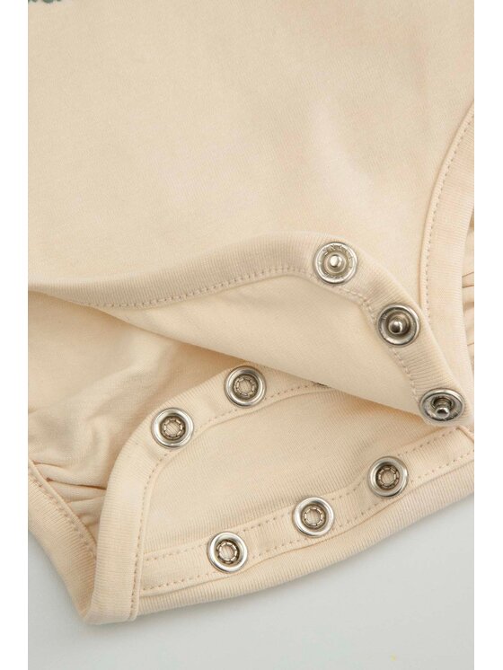 Coccodrillo Coccodrillo Dětské body WC5112601SBN-002 Béžová Regular Fit
