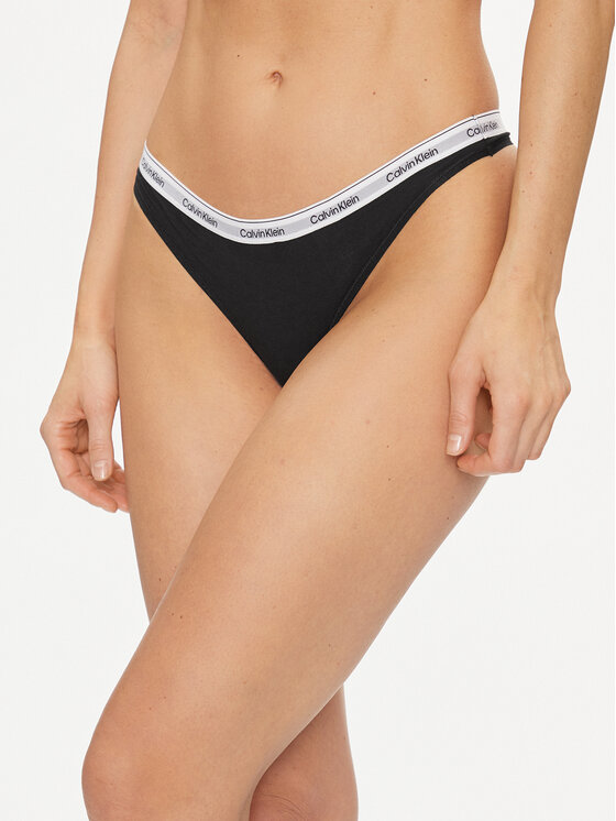 Calvin Klein Underwear Calvin Klein Underwear Set od 3 para tangica 000QD5209E Crna