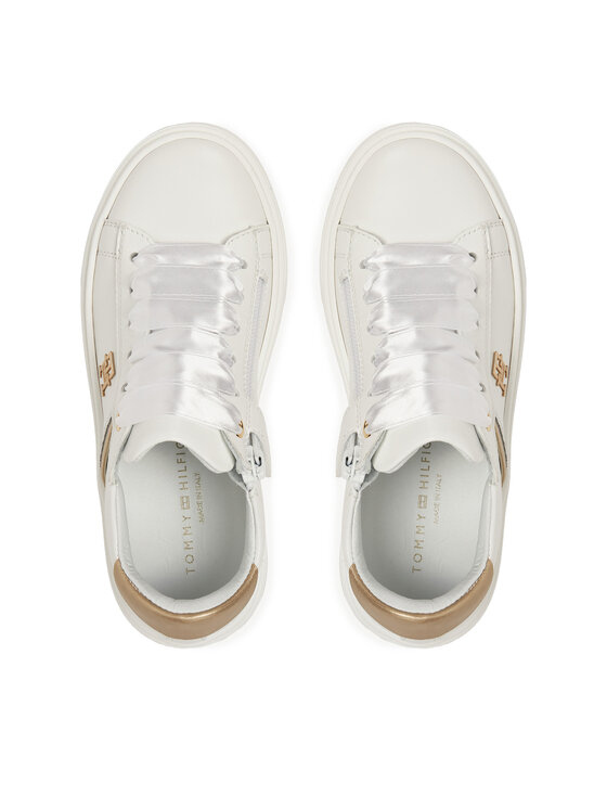 Tommy Hilfiger Tommy Hilfiger Tenisice Low Cut Lace UP T4A9-33933-0206X048 Bijela