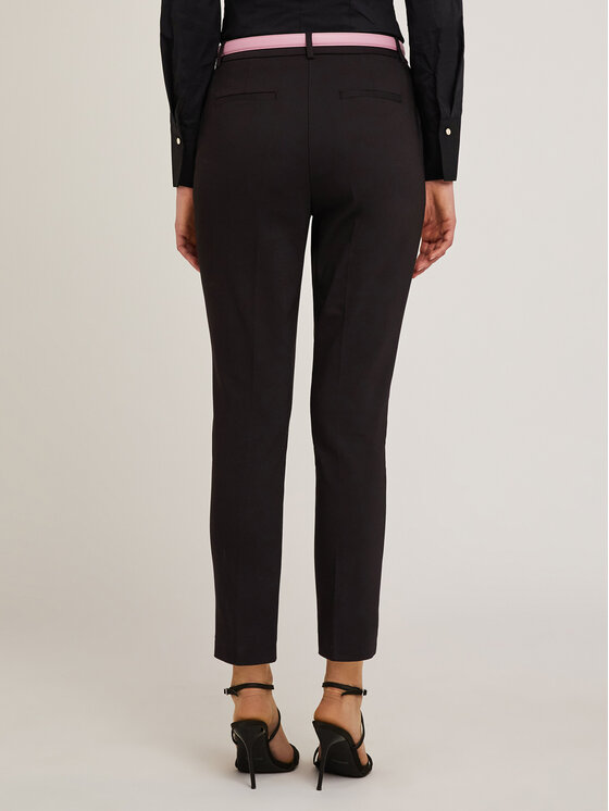 Motivi Motivi Pantaloni di tessuto P203Q103826N033 Nero Regular Fit