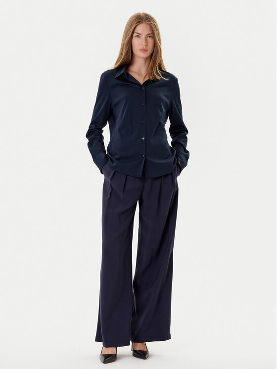 BOSS BOSS Marškiniai Bronta 50543691 Tamsiai mėlyna Extra Slim Fit