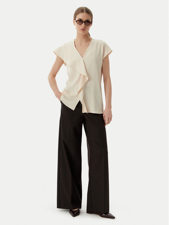 Marella Marella Bluza Cono 2613161122 Bež Regular Fit