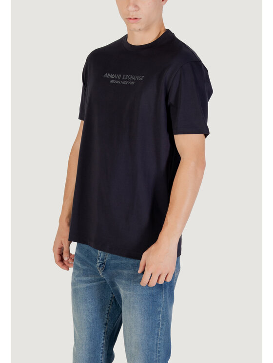 Armani Exchange Armani Exchange T-Shirt 30570 Niebieski Comfort Fit
