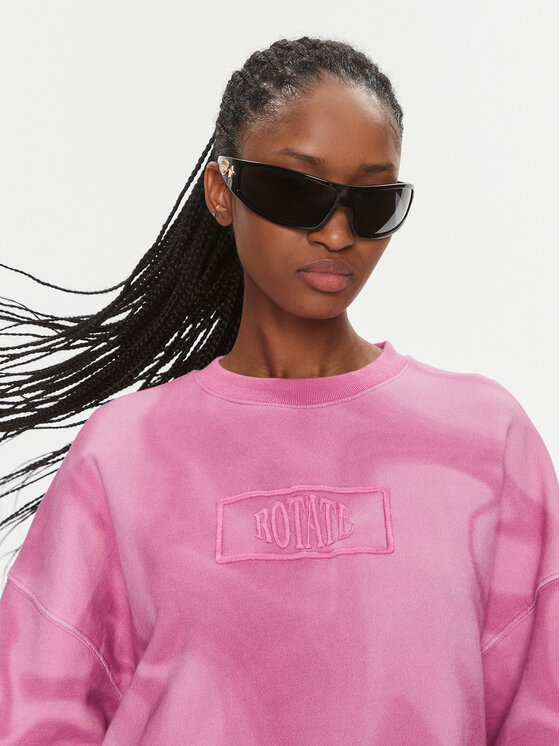 ROTATE ROTATE Sweatshirt Enzyme 7004282862 Rosa Oversize